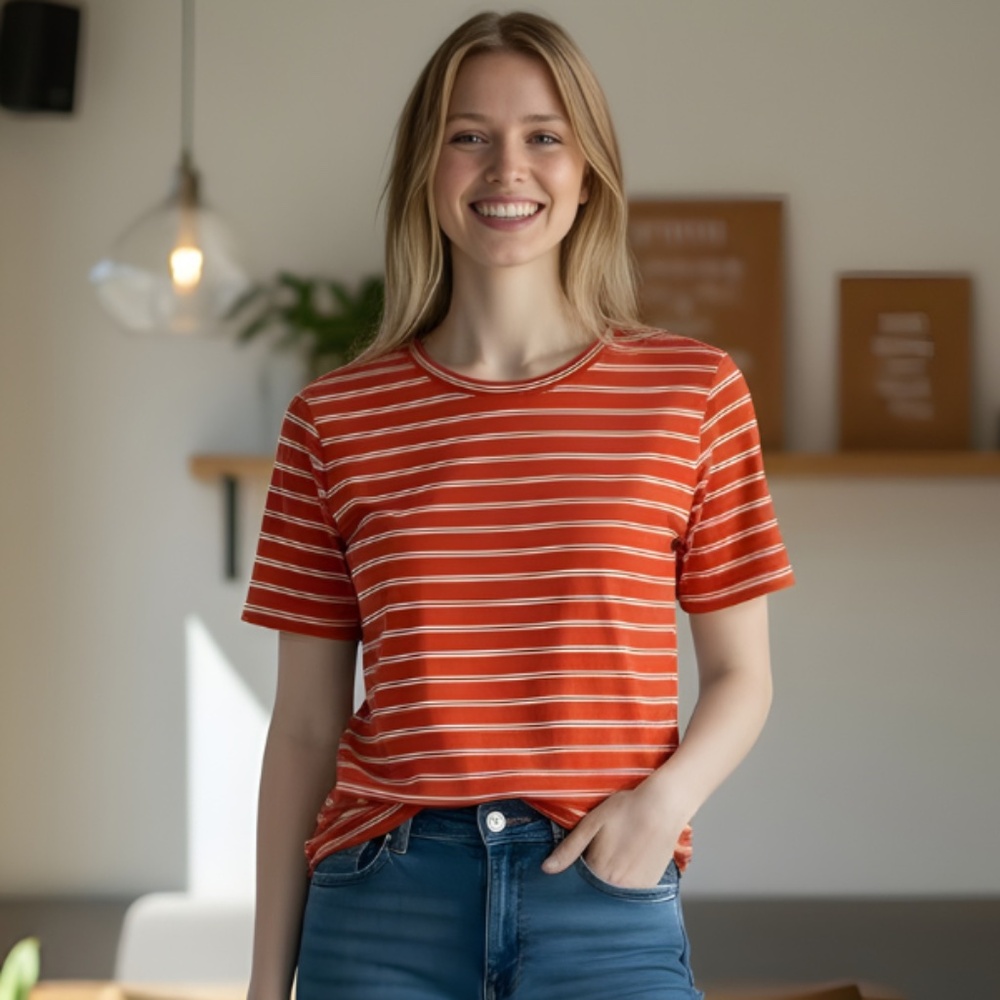 J. Crew Perfect Fit T-Shirt | Essential Short Sleeve Cotton Tee | S